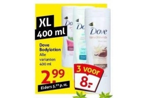 dove bodylotion