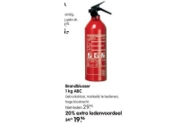 brandblusser 1 kg abc