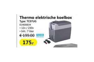 thermo elektrische koelbox
