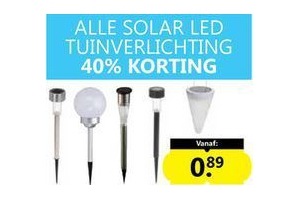 alle solar led tuinverlichting