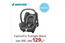 cabriofix triangle black