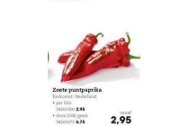 zoete puntpaprika