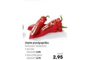 zoete puntpaprika