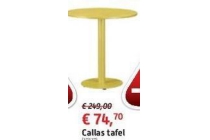 callas tafel