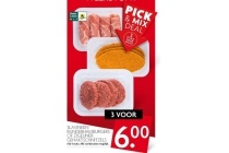 meere vleessoorten 3 voor eur6