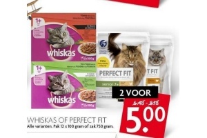 whiskas of perfect fit