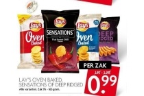 lay s oven baked sensations of deep ridged