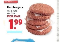 hamburgers