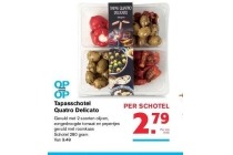 tapasschotel quatro delicato