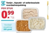 tonijn kipsate of selleriesalade voordeelverpakking
