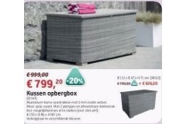 kussen opbergbox