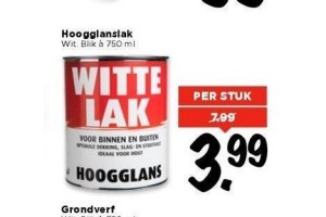 hoogglanslak