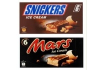 mars snickers twix of bounty ijs