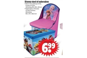 disney stoel of opbergbox