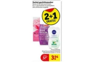 sachet gezichtsmasker