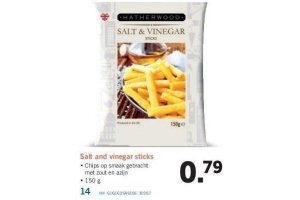 salt and vinegar sticks