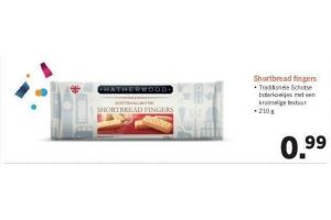 shortbread fingers