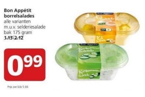 bon appetit borrelsalades