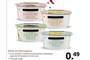 britse vruchtenyoghurt