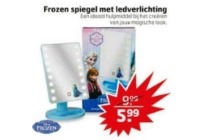 frozen spiegel met ledverlichting