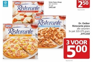 dr oetker ristorante pizza 3x pak