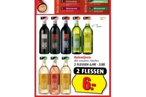 alle huiswijnen