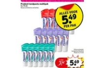 prodent tandpasta multipak