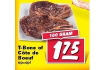 t bone of cote de boeuf