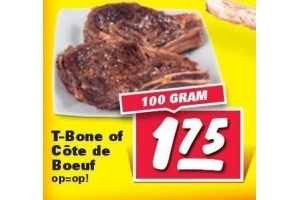 t bone of cote de boeuf