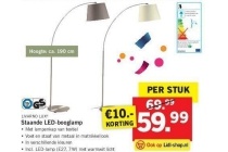 staande led booglamp