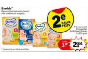 bambix 2e halve prijs