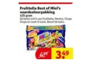 fruitelle best of mini s voordeelverpakking