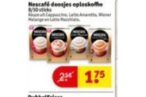 nescafe doosjes oploskoffie