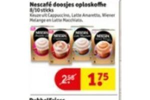 nescafe doosjes oploskoffie