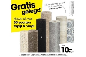 50 soorten tapijt en vinyl