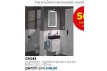 cross wastafel