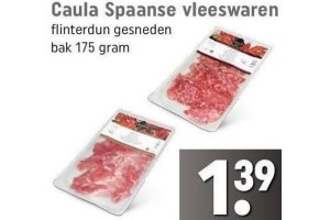 caula spaanse vleeswaren