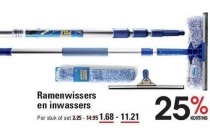 ramenwissers en inwassers