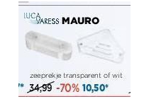 badkameraccessoire zeepbakje mauro