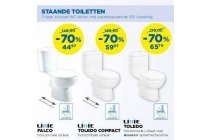 staande toiletten