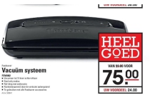 foodsaver vacuuem systeem