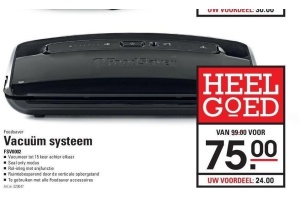 foodsaver vacuuem systeem