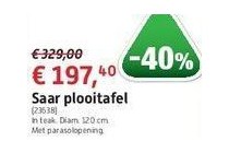 saar plooitafel