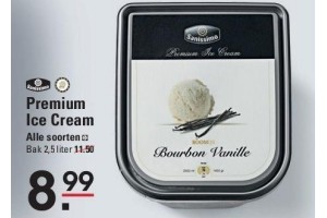 premium ice cream