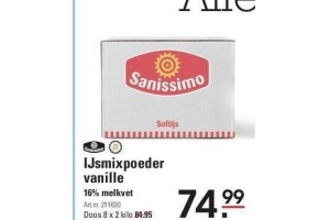 ijsmixpoeder vanille