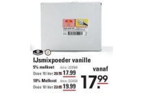 ijsmixpoeder vanille