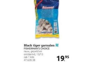 black tiger garnalen