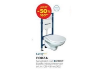 sany forza hangtoilet