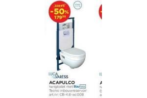 luca caress acapulco hangtoilet