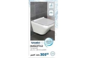 duravit durastyle hangtoilet